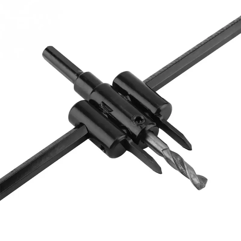 30 120mm Circle Hole Drill Bit Alloy Steel Adjustable Silver Circle Hole Saw Drill Bit Set DIY