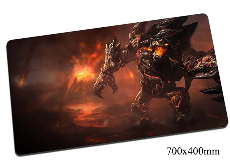 Malphite Коврик для мыши 70x40 см игровой коврик для мыши Коврик для мыши игровой компьютерный шар монолитные коврики для мыши - Цвет: Size 700x400x2mm