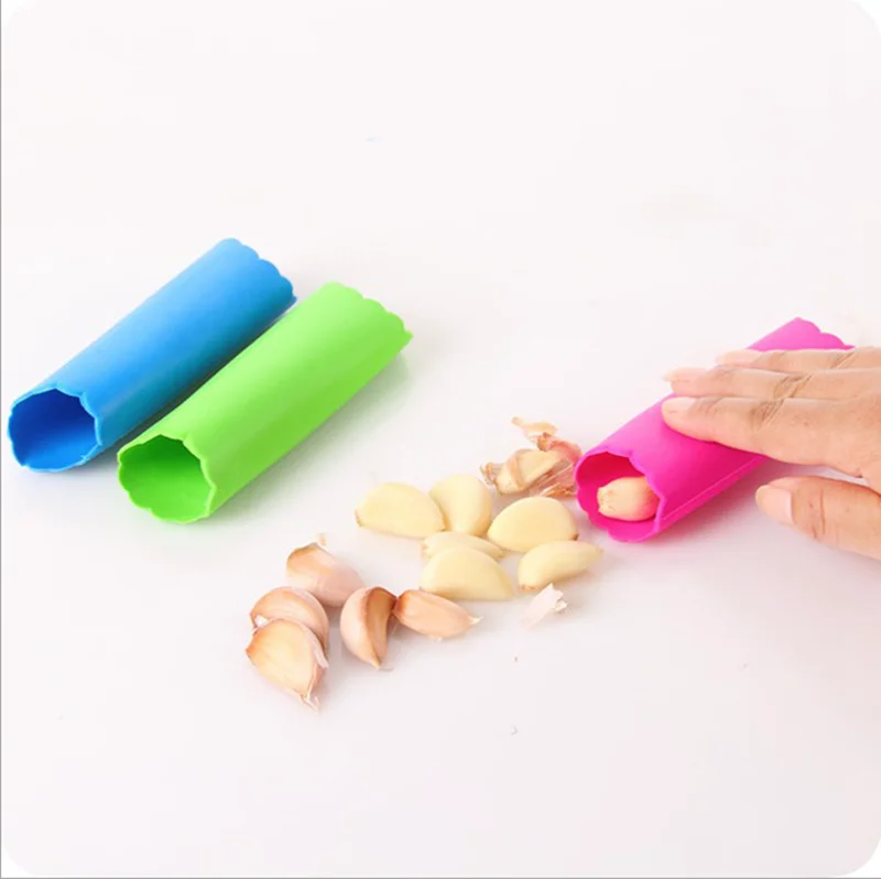 

Hoomall Kitchen Tool Useful Silicone Garlic Peeler Peel Practical Easy-to-use Kitchen Garlic Peeling Tool