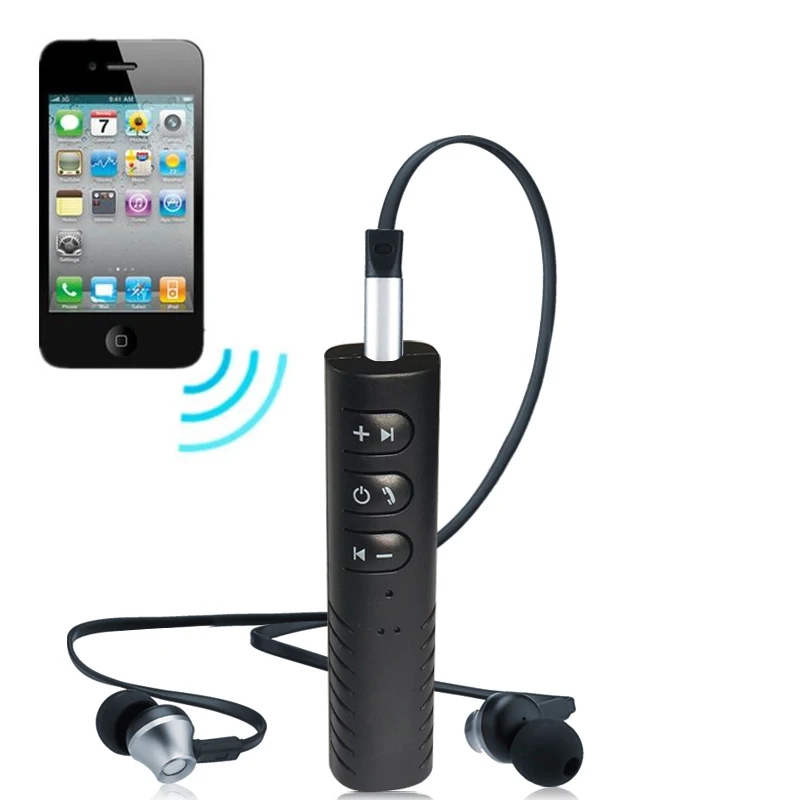 Lonleap BT02 3 5 мм авто AUX музыкальный стереозвук адаптер Комплект громкой связи Bluetooth