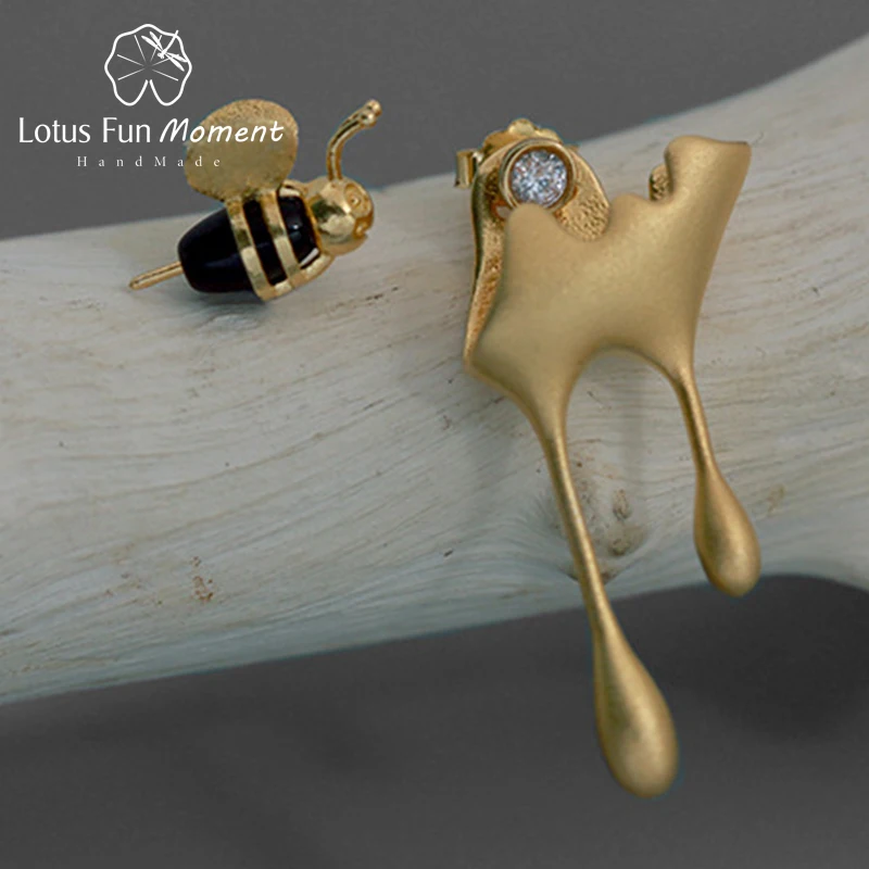 Lotus весело момент Настоящее серебро 925 проба творческой ювелирных украшений