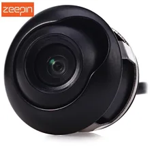 360 Degrees Adjustable Drilling CCD HD Car Reverse Backup Front/Side/Rear View Camera Night Vision Flush Mount Waterproof Camera