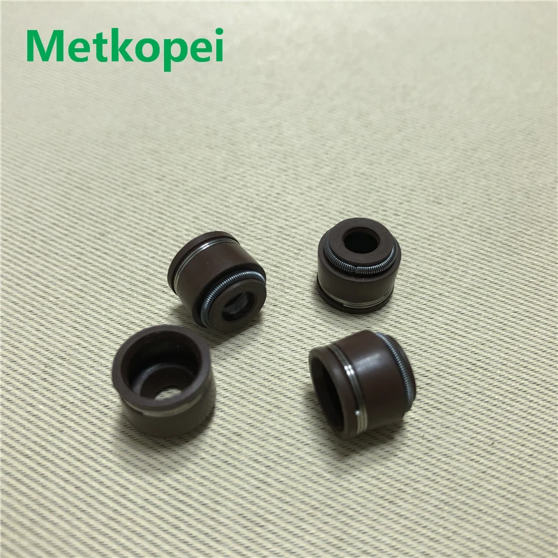 

scooter GY6 50 60 80 125 150 intake exhaust stem valve guide oil seal for 50cc 60cc 80cc 125cc 150cc GY6 125 139QMB 157QMI