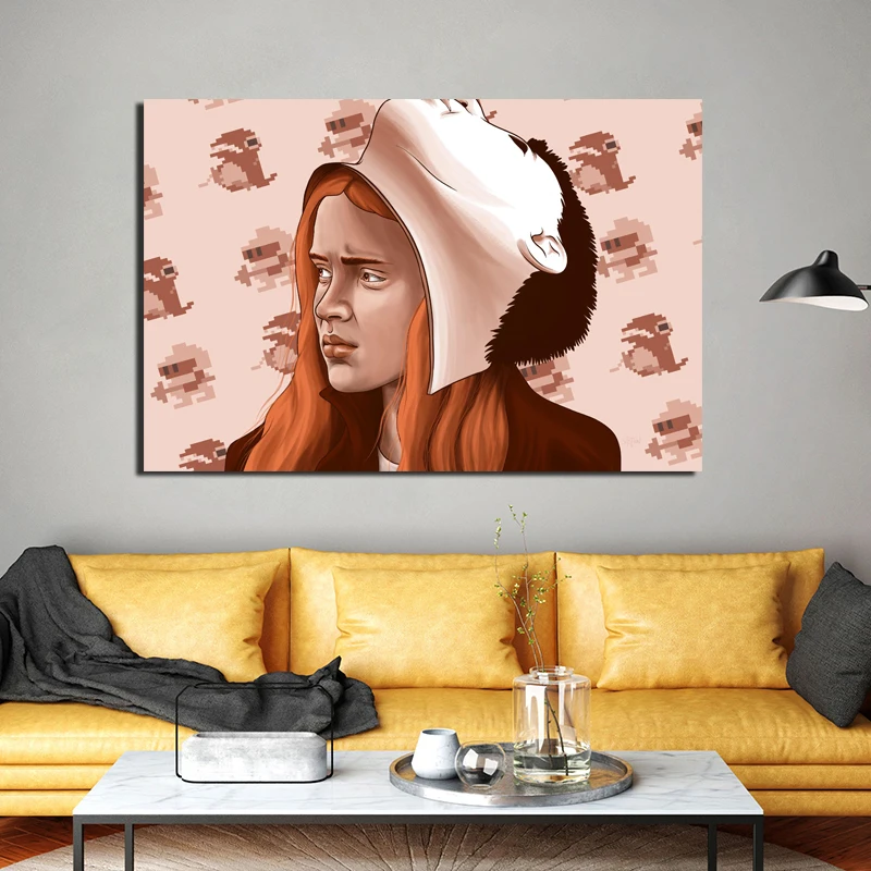 

Stranger Things Mourning Eyes Wall Art Canvas Painting Posters Prints Modern Painting Wall Pictures For Living Room Home Decor