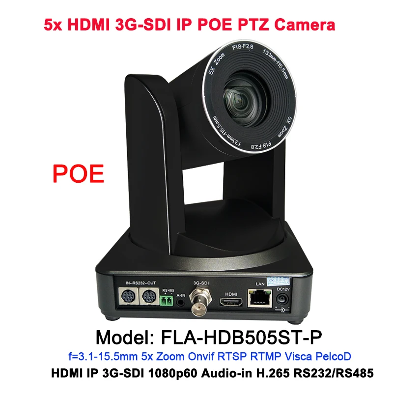 2MP Full HD видео Камера вещательного оборудования профессиональные IP Onvif PTZ H.265/H.264 POE Камера для телевидения