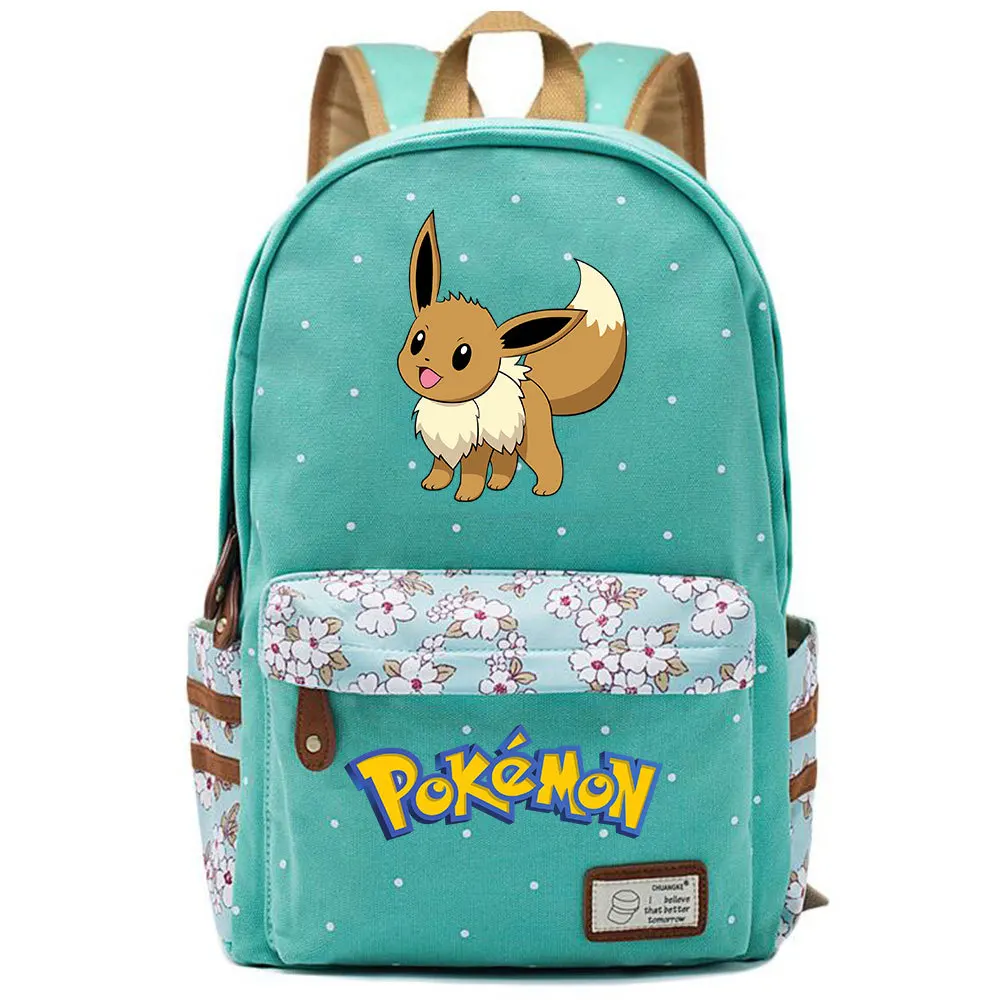 Evee Evoli сумка рюкзак цветок точка сумка с цветочным узором школьная Подростковая Студенческая книга путешествия ноутбук для девочек мальчиков Mochila - Цвет: Style 3