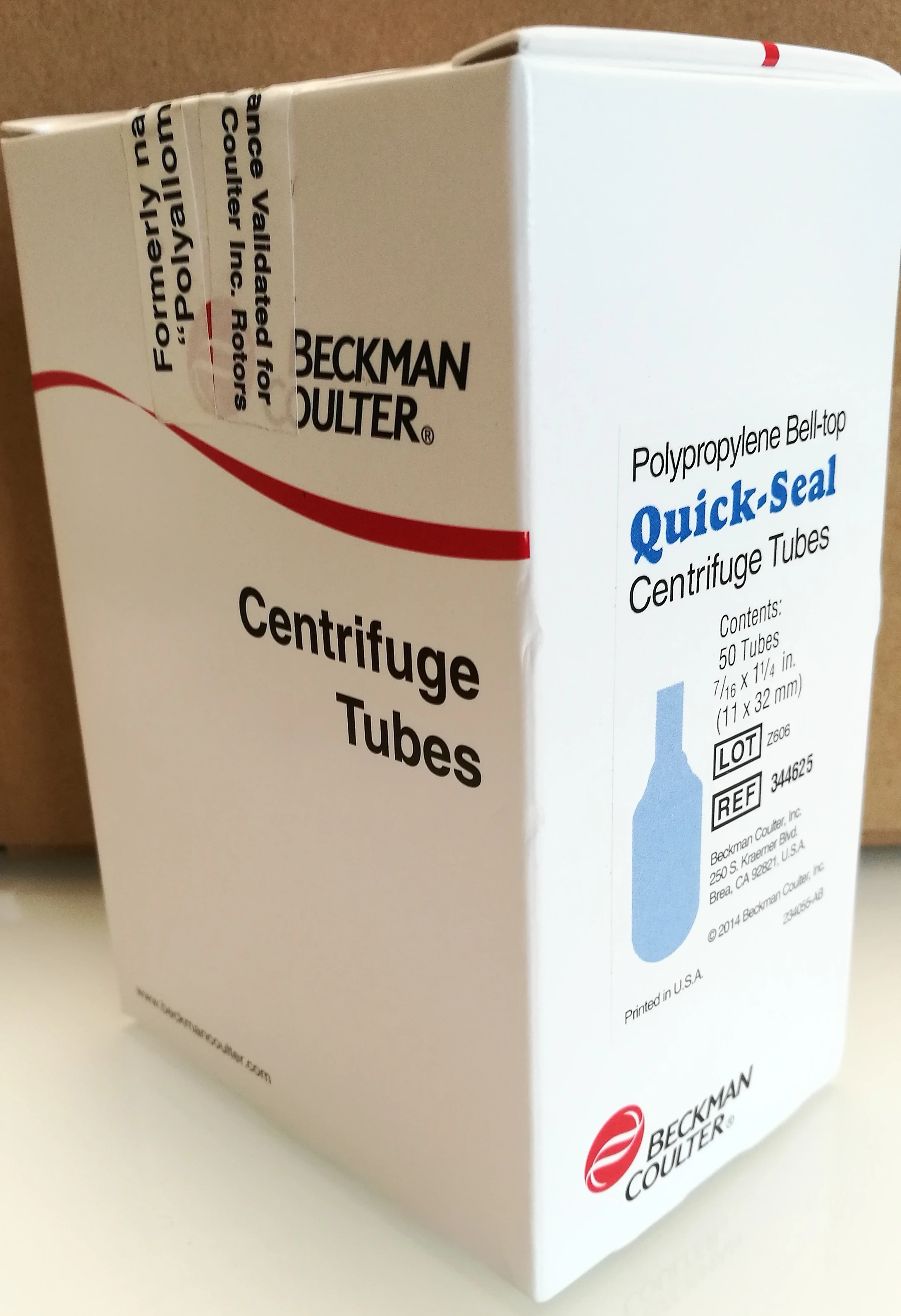 For Beckman Coulter Item No. 344625 2.0ml Centrifuge Tube (quick Seal
