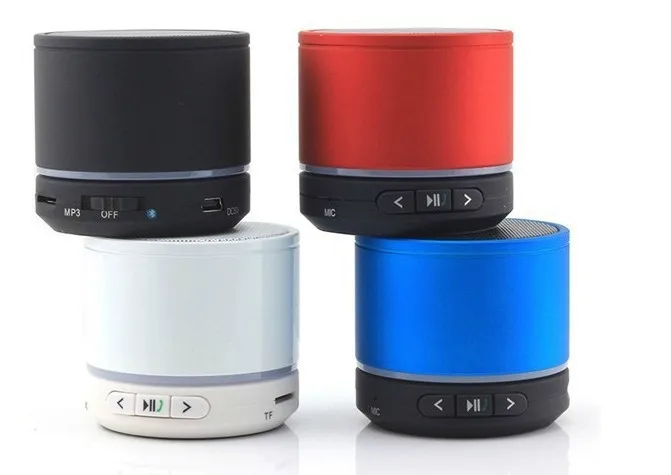 С S11 мини-динамик для использования вне Беспроводной Bluetooth 4,0 Hi-Fi колонки с мощными басами Поддержка TF карты для телефонов