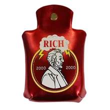 Милые девушки кошельки горячей воды формы с мультяшным персонажем печати Мини кошельки металлические кнопки Карманный Кошелек для монет F373