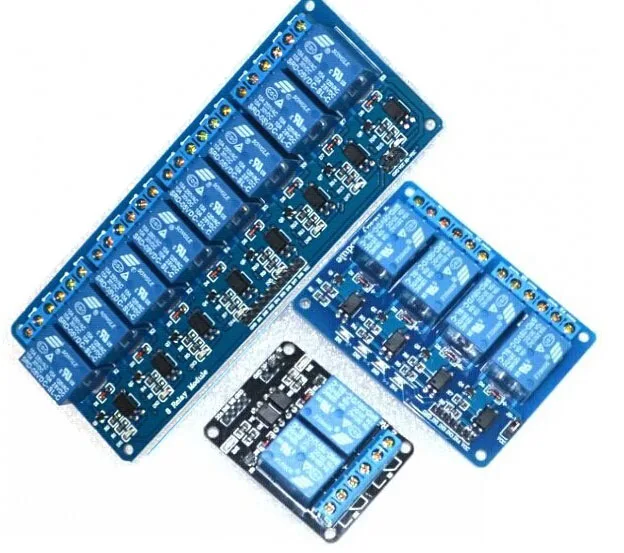 With optocoupler 2-channel relay modules control panel PLC 5V 4-channel 8-channel kit |