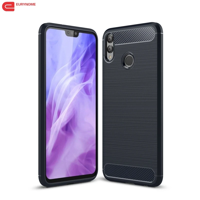 

Case for Huawei Honor 8x Max Case Silicone Armor Bumper Shockproof Cover for Huawei Honor 8x Max Carbon Fiber Case Screen Film