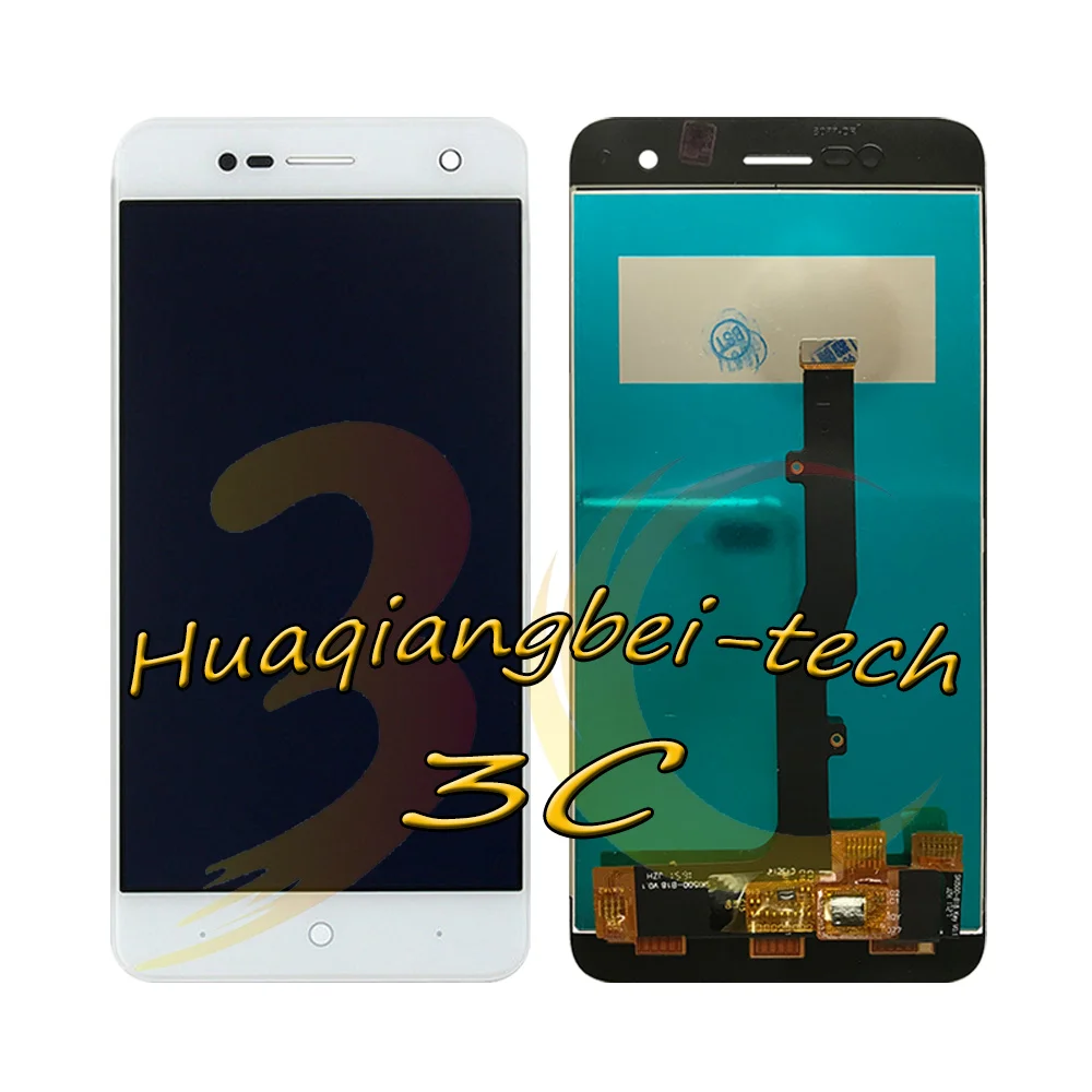 5,0 '' для zte BV0850 Blade V8 мини Полный ЖК-дисплей+ кодирующий преобразователь сенсорного экрана в сборе черный протестирован