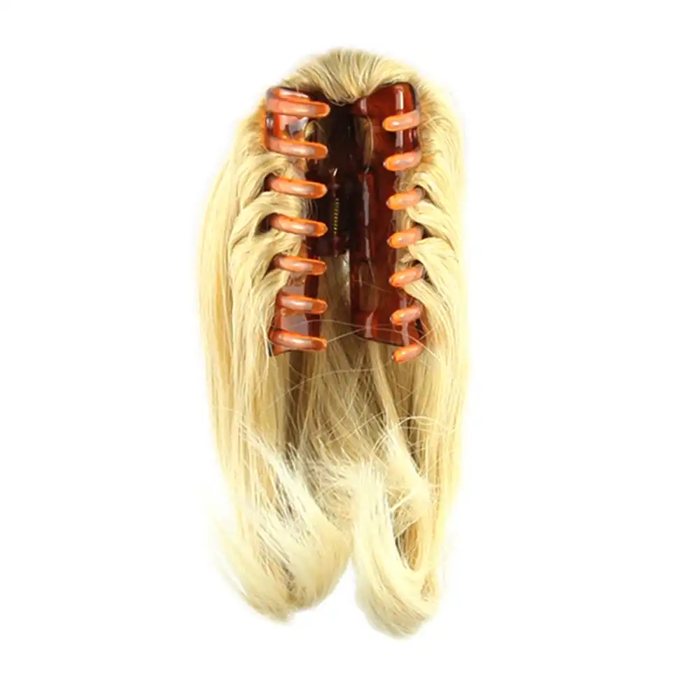90g Hair Ponytails With Clip Hair Bun Synthetic Claw Hair Ponytail