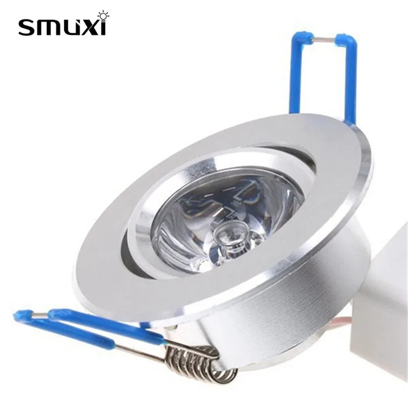 

Mrosaa Indoor Lighting Dimmable AC85-265V 3W LED RGB Colorful Ceiling Light Down Lamp with Remote Control Led Lights