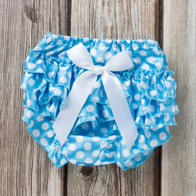 

Newborn Infant Baby Shorts Ruffles Bloomers Satin Panties Summer Baby Girls Shorts Diaper Cover Bottoms PP Pants Kids