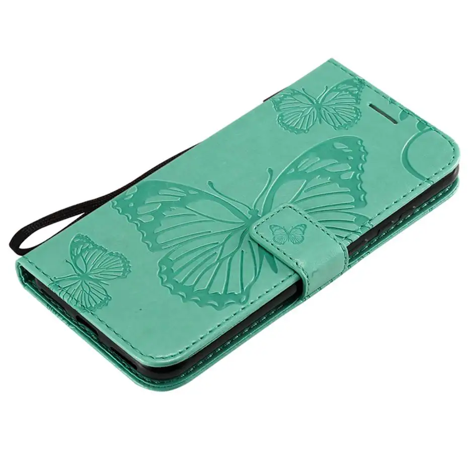 3D чехол-книжка с бабочкой для huawei Honor 8A JAT-LX1 чехол Кожаный чехол-бумажник чехол для телефона для huawei Y6 Honor 8A 9X Pro Чехол