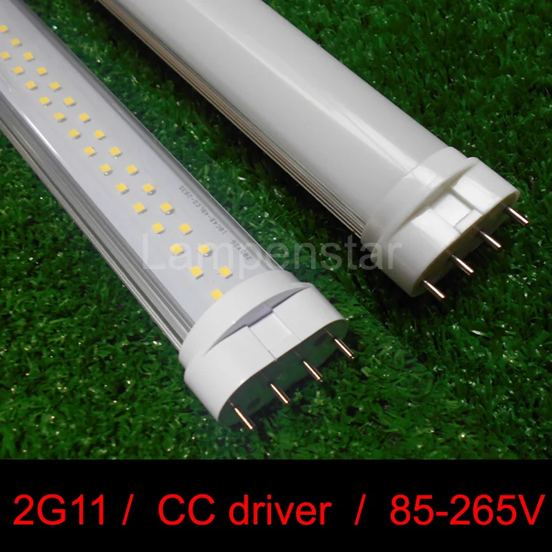 Реальная власть 2G11 светодиодный свет трубки 9 W 12 15 18 22 36WSMD2835 диффузное покрытие AC85