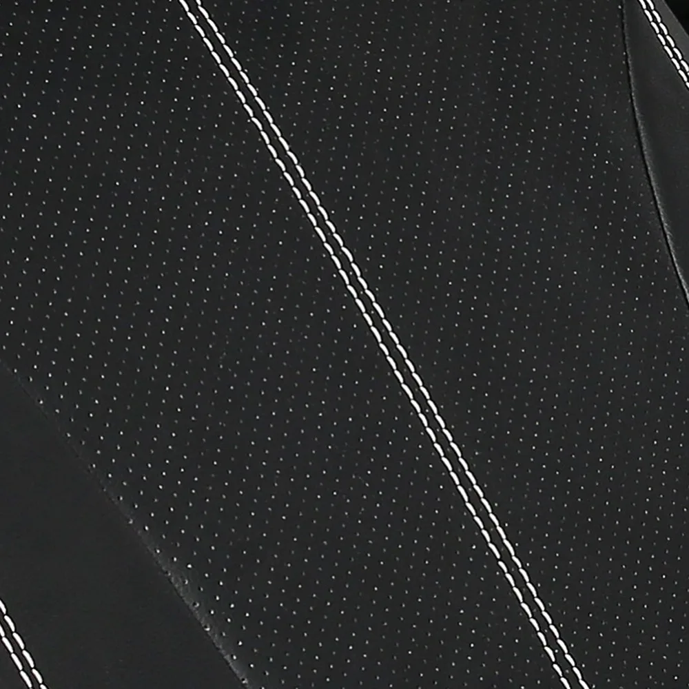 leather seat cover detail
