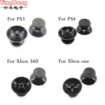 

2pcs Black Controller Analog Thumbsticks Thumb Stick for Playstation 4 PS3 Xbox one Xbox 360 Controller Thumbstick Cover