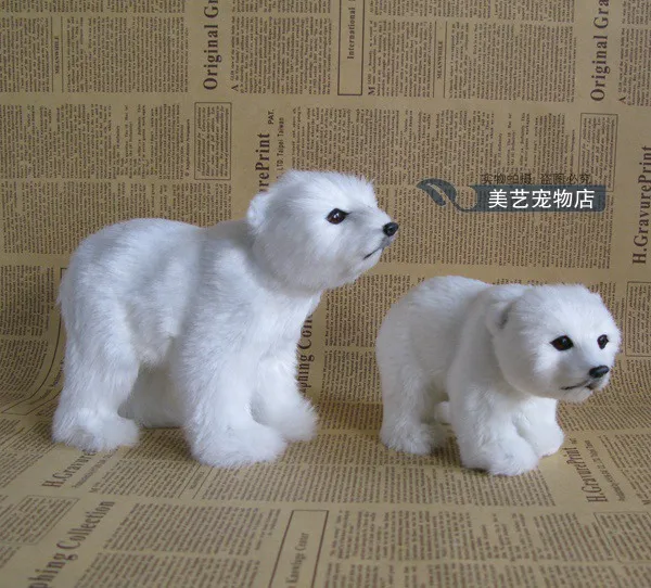 simulation small white bear  toy model polyethylene&furs bear  model home decoration props ,model gift d082 6 styles welly diecast 1 18 scale model car classic car bmw isetta metal alloy toy car for children gift collection decoration