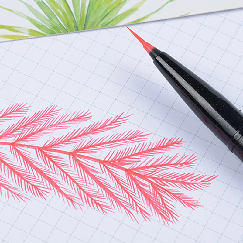 1 шт. Япония PENTEL кисть 12 видов цветов мягкий материал чрезвычайно смешивать цвета