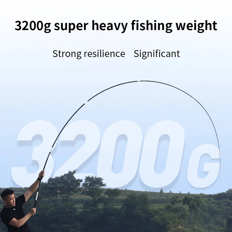 5.1M Carbon Fiber Ultralight Spinning Rods Superhard TaiWan Telescopic Fishing Rob Sea Lake River Multifunction Spinning Rob