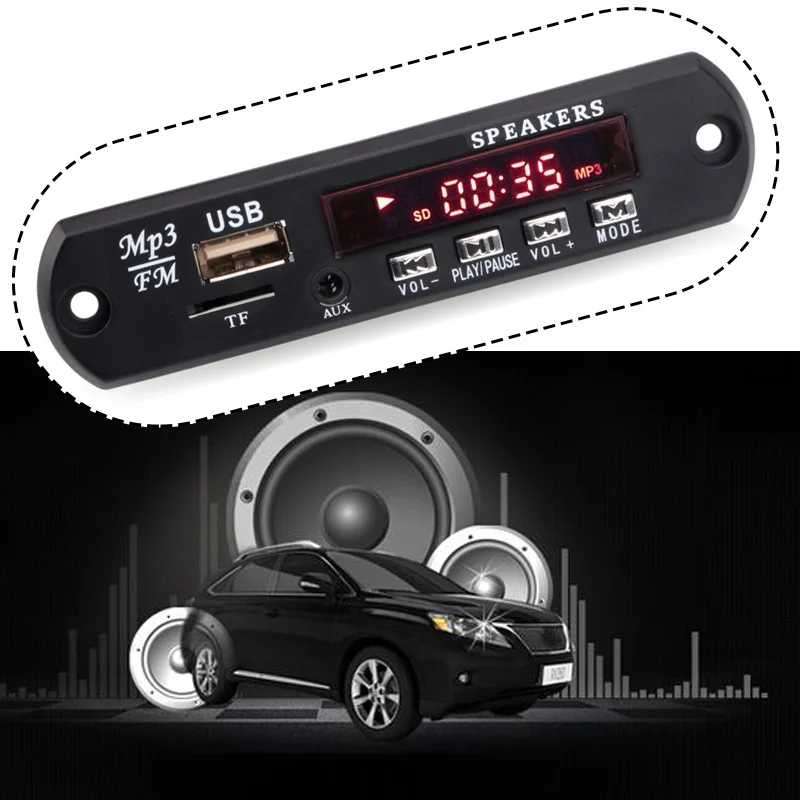 Bluetooth V3.0 + EDR аудио модуль MP3 игрок WMA декодер с плате модуля w/TF слот для