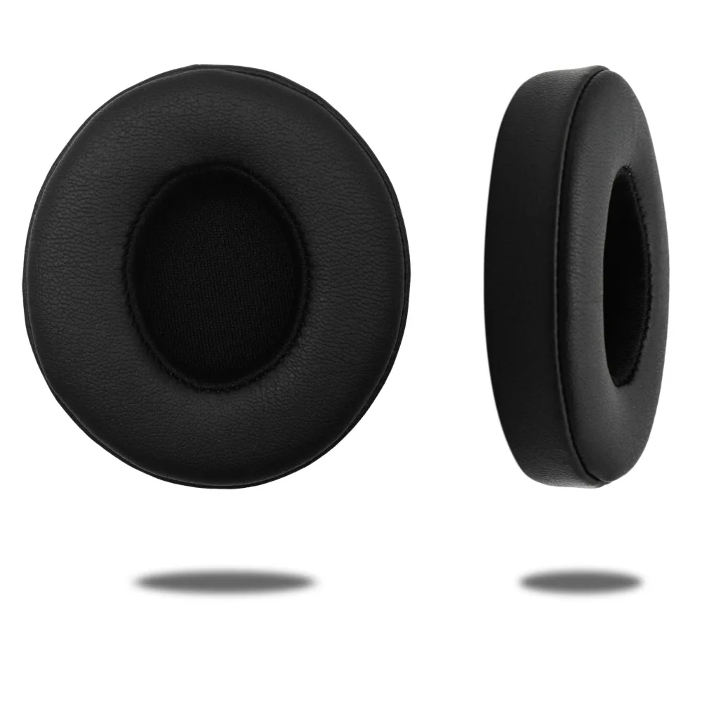 Replacement Earpads Ear Cushions for Beats Solo 2 Wireless Headphone and Wired Headphone Solo 3 Wireless Headphone Black