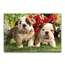 custom diamond painting dog cat cross stitch Christmas santa claus snowman hibah home decor diy pintura diamante ponto cruz rose