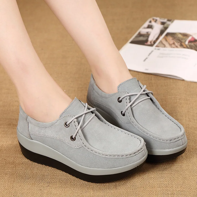 

LZJ Women Shoes 2018 Winter Flat Platform Sneakers Casual Slip On Loafers Ladies Shoes Solid Flats Zapatos De Mujer Espadrilles