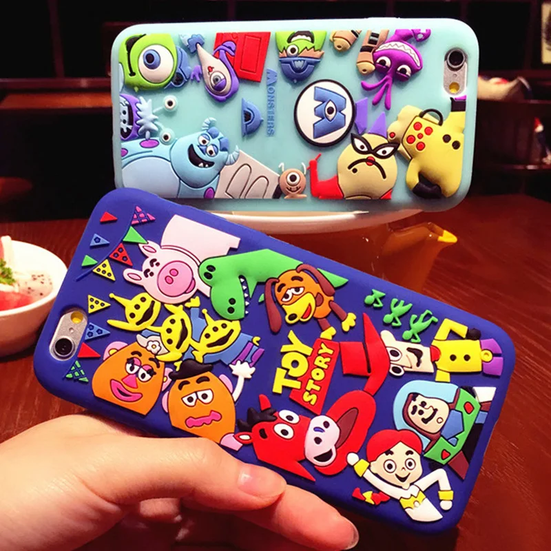 

3D Cute Cartoon Soft Silicon Case for Huawei P20 Pro Lite Back Cover for Huawei P9 P10 Plus Case Mate 10 Nova 3 3i Cover Nova3i