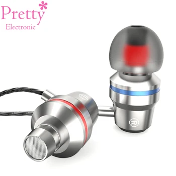

Earphones Metal Magnetic Stereo sports Bass Headset 3.5mm Earbuds Earphone With Microphone headphones for Smart Phone