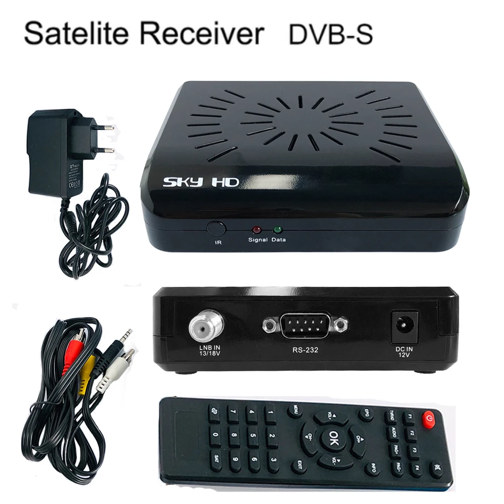 

Limited Quantity Sale SKY HD K2 DVB-S FTA Receptor Tuner DVB S 300 Channels TV Program OSD Language Standard Definition Receiver