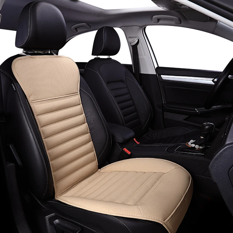 Car Seat Protector PU Leather Seat Cushion Waterproof Breathable