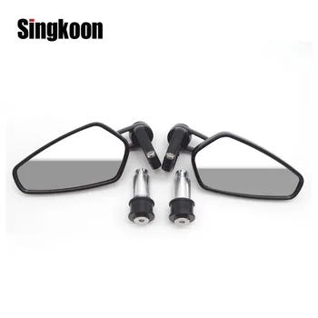 

Universal Motorcycle bar end mirror Scooter Rearview Mirrors retroviseur moto FOR suzuki intruder 800 honda steed 400 vfr 750