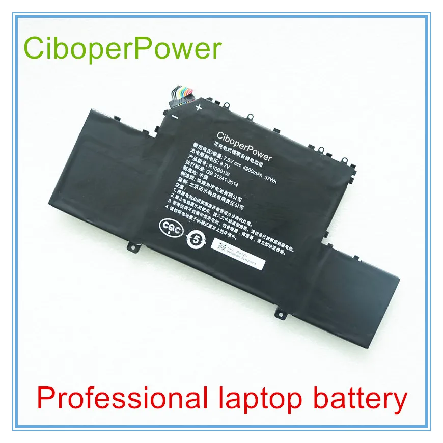 

Original quality 7.6V 38wh 4800mAh Laptop Battery for Air 12.5/in R10B01W