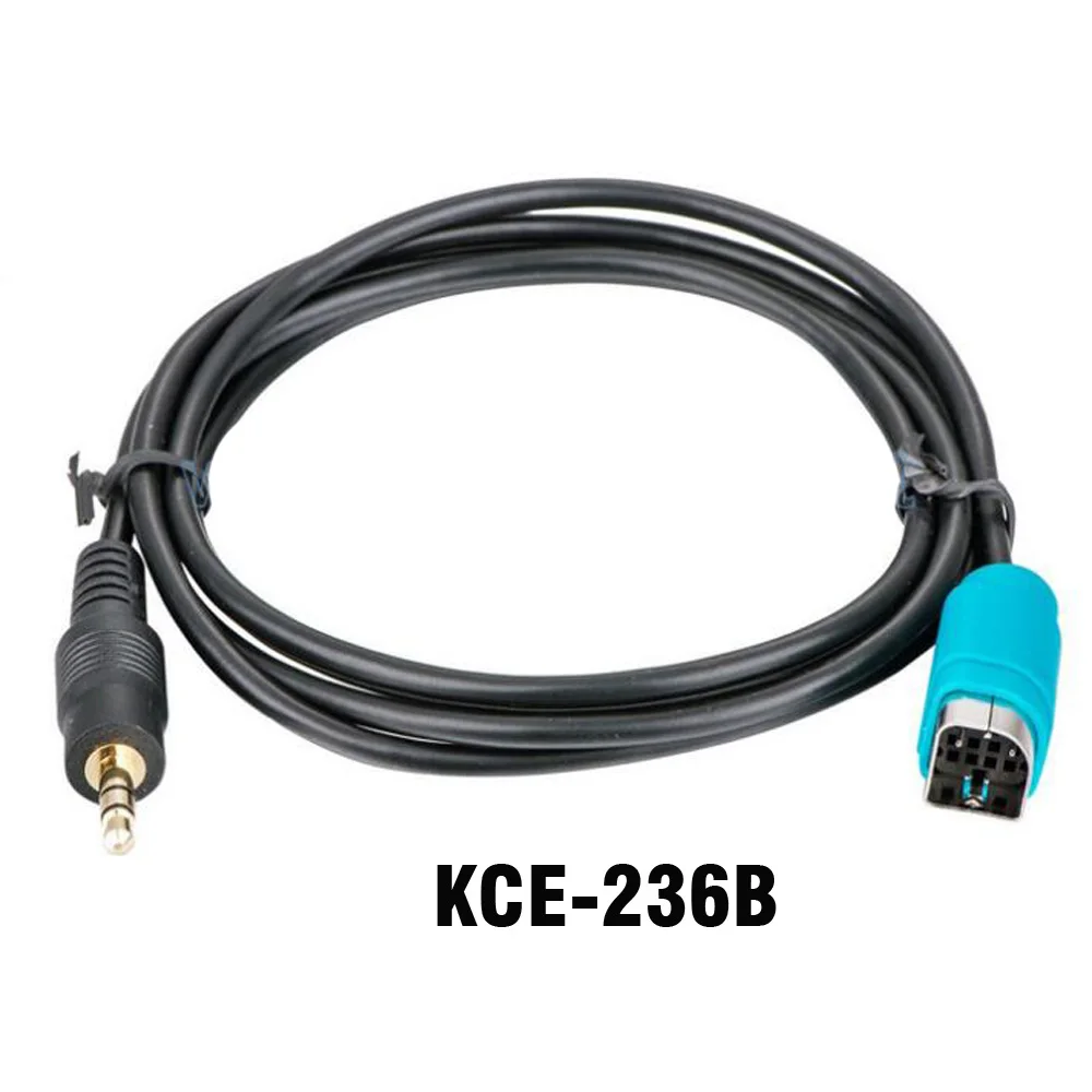 3,5 мм Aux кабель подключения аудио адаптер для ALPINE KCE-236B CDA-9884 CDA-9886M MP3/KCE-237B - Название цвета: 236B