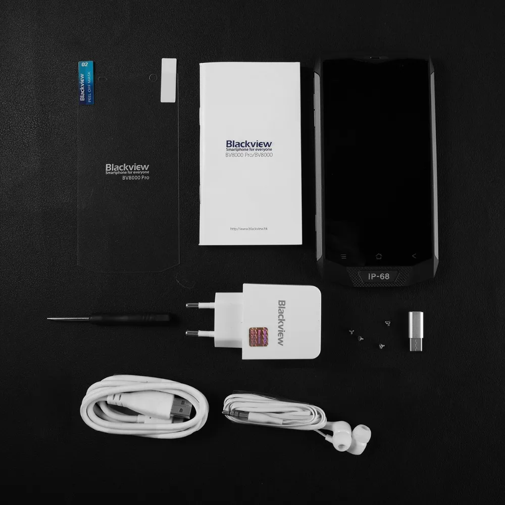 Blackview BV8000 Pro мобильный телефон с защитой от влаги IP68 5 0 &quotFHD MT6757V Octa Core Android 7 сотовый