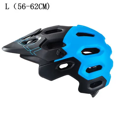 CAIRBULL MTB дорожный велосипедный шлем дышащий Сверхлегкий велосипедный шлем каска защита головы цельно литые шлемы M/L - Цвет: blue - L