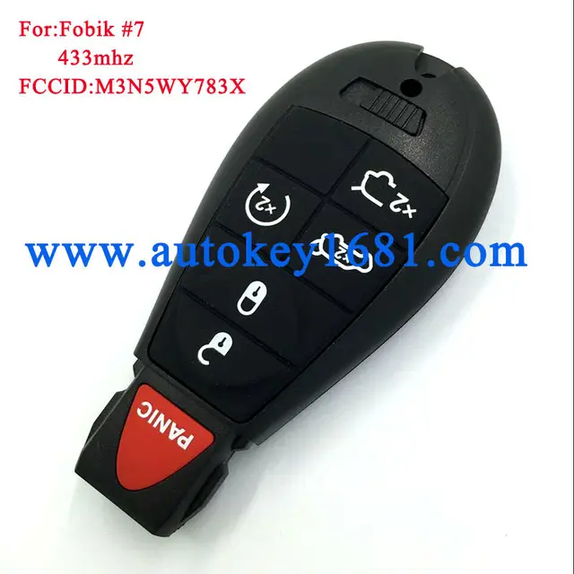 M3n5wy783x Remote Key 5 1on 433mhz Car For Chrysler 2008 M3n5wy783x Remote Key 5 1on 433mhz Car For Chrysler 2008 2010 Jeep Commander Grand Cherokee