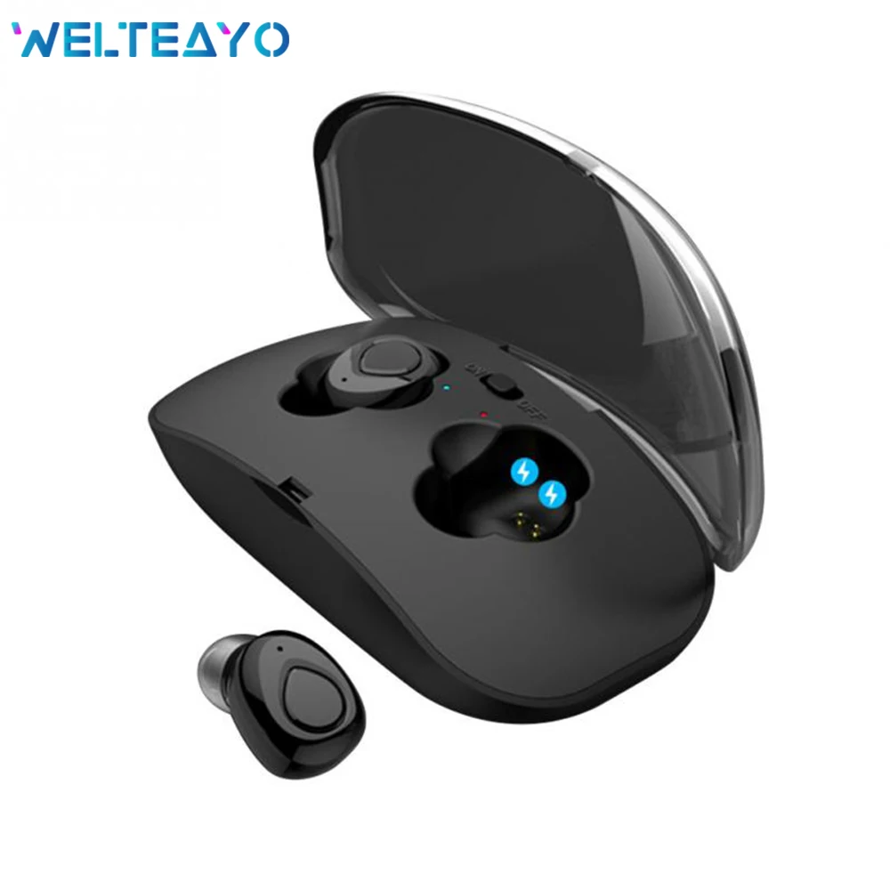 Беспроводные Bluetooth наушники вкладыши мини стерео беспроводная гарнитура