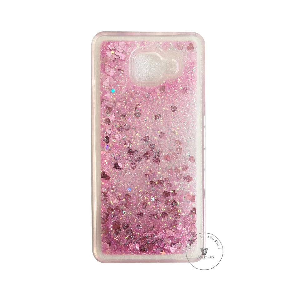 Líquido caso en la sFor Funda Samsung A6 A8 2018 Coque Samsung galaxy A8 más A3/2017/A3 2016 A310 brillo suave de la cubierta del teléfono