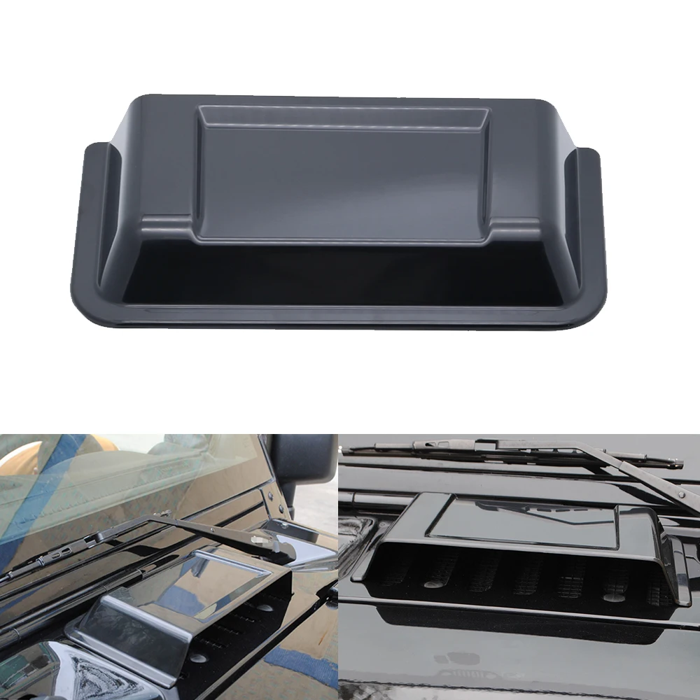 1Pcs Exterior Accessories Air Intake Caps Rain Shield For Jeep Wrangler