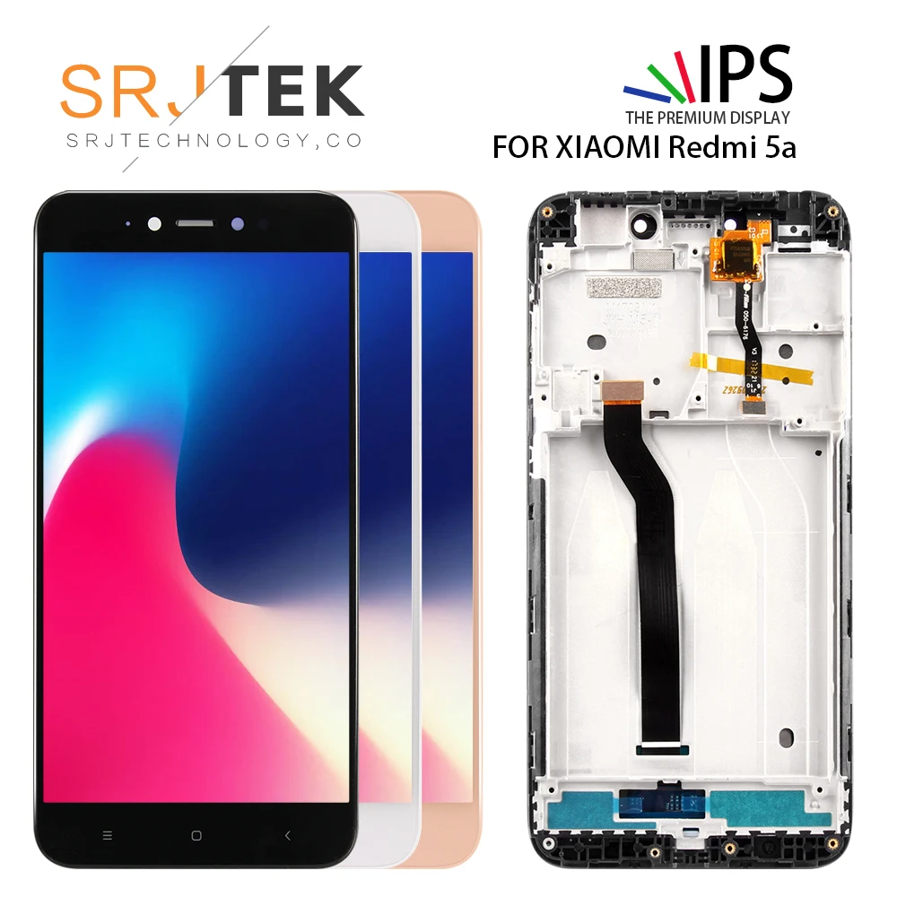 

5.0'' Display For Xiaomi Redmi 5A Display LCD Touch Screen Digitizer with Frame Replacement Parts for Redmi 5a LCD 1280*720 lcd