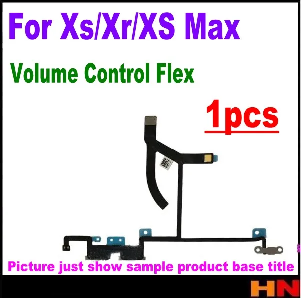 

1pcs Orig Volume Control Flex For iPhone Xs MAX XR Volume Mute Flex Cable Replacement Repair Part