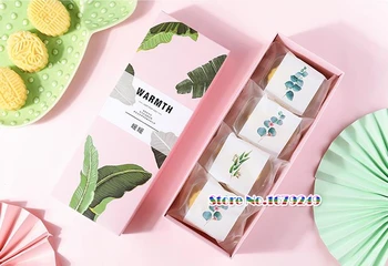 

23.6x8.5x5.5cm Pink Long Candy Gift Paper Box Packaging for Sweets Macaron Box Wedding Candy Box Cookie Box Carton 50pcs/lot