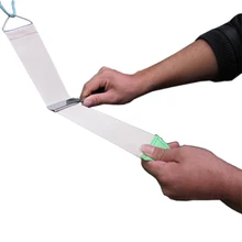 Профессиональный парикмахер двухслойный искусственный кожаный ремень для правки бритв прямой Точилка Для Бритвы ремень необходимый бритвенный крепежный инструмент