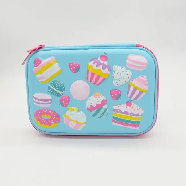 Чехол для карандашей с акулой EVA estuche escolar из искусственной кожи trousse scolaire stylo Kawaii чехол для ручек с изображением рыбы и единорога, пенал kalem kutusu