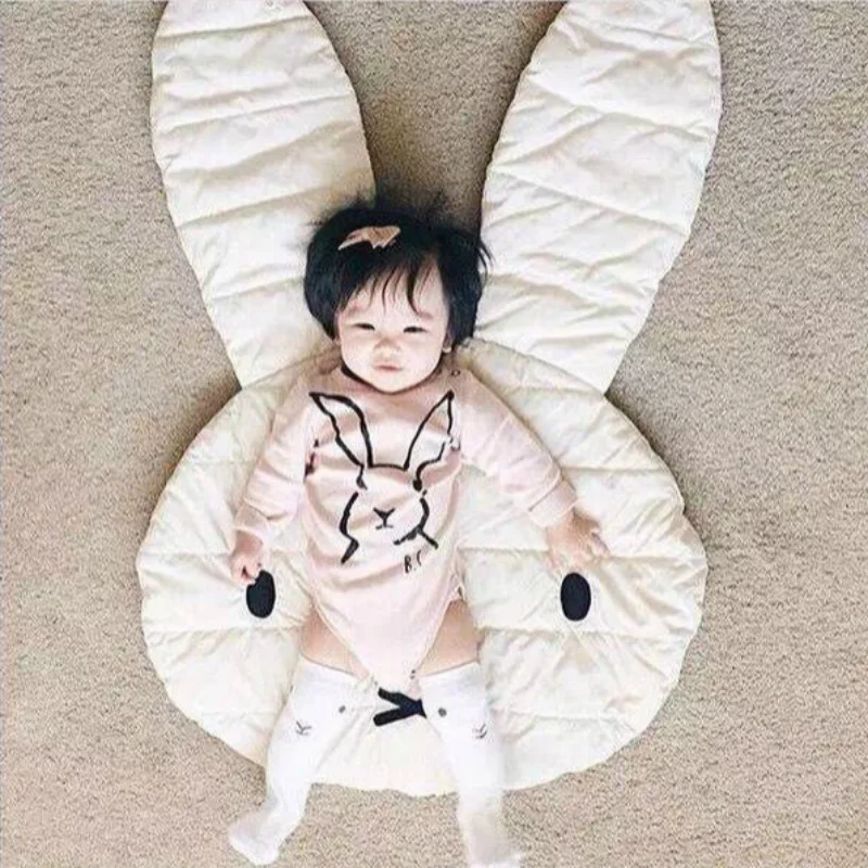 

Baby Bedding Blanket Deken Rabbit Design Kids Sleepping Covers Blanket Carpet Floor Mats Children Play Rugs Mat speelkleed