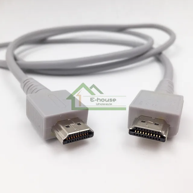 Original For Nintendo Wiiu 1.5m Long High Speed Hdmi compatible Cable Cord For Ps4 Xbox One Version 1.4 Support 3d 1080p Accessories AliExpress